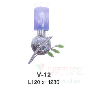 Đèn tường thủy tinh V-12 (12G)