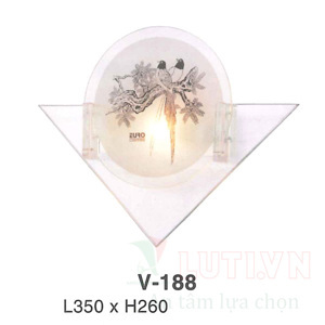 Đèn tường thủy tinh V-188