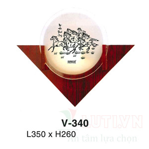 Đèn tường thủy tinh V-340