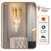 Đèn tường pha lê gold B17