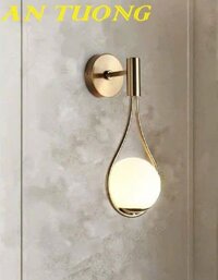 Đèn tường trang trí gắn vách tường phòng khách nội thất đẹp 053