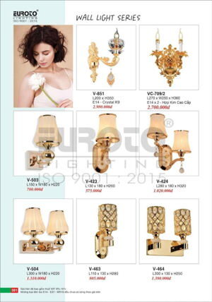 Đèn tường trang trí V-423