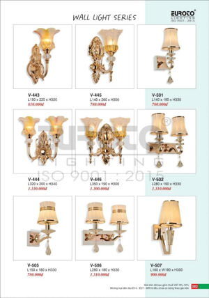 Đèn tường trang trí V-506