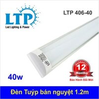 Đèn Tuýp Led Đôi Bán Nguyệt 1m2 40w