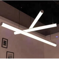 Đèn Tuýp LED Profile tròn D60 1.2m 36W chip Osram trung tính 4000K đèn thả trang trí văn phòng