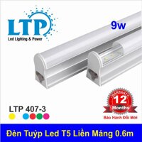 Đèn Tuýp Led T5 Liền Máng 0.6m 9w - Bóng đèn led tuýp T5 0.6m 9w LTP