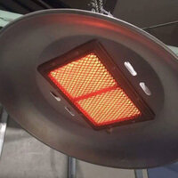 Đèn úm gà con bằng gas