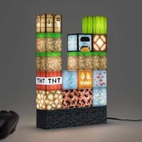 Đèn Usb Minecraft, Đèn Bàn, Phòng Ngủ, Đèn Ngủ, Để Trang Trí Nhà Cửa, Quà Tặng Trẻ Em
