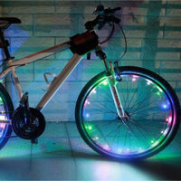 Đèn USB Xe Đạp Trang Trí Bánh Xe Có Sạc 20 Bóng Led 2.2m Led Đom Đóm Led Fairy Light Có Thể Dùng Trang Trí Decor - Nhiều màu