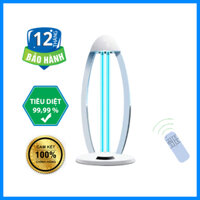 Đèn UV khử trùng, diệt khuẩn không khí chính hãng HG 38W, dùng cho phòng 60 - 120 m2 - Mẫu cong
