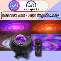 Đèn V10 Mini Hiệu Ứng Lốc Xoáy Cực Đẹp Loa Bluetooth Có Điều Khiền Băng App Siêu Nhỏ Gọn (Metic SHOP)