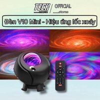 Đèn V10 Mini Hiệu Ứng Lốc Xoáy Cực Đẹp Loa Bluetooth Có Điều Khiền Băng App Siêu Nhỏ Gọn (Metic SHOP)