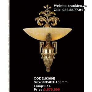 Đèn vách đồng Slister 9369B