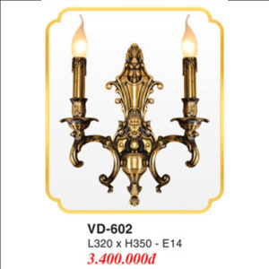 Đèn vách đồng VD-602