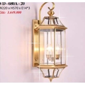 Đèn vách đồng VD 680A-20