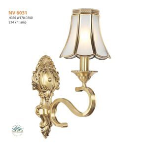 Đèn vách gắn tường đồng NV 6031
