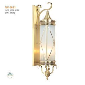 Đèn vách gắn tường đồng trang trí NV 0621