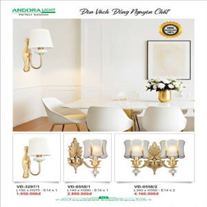 Đèn vách gắn tường đồng trang trí NV 0558/1