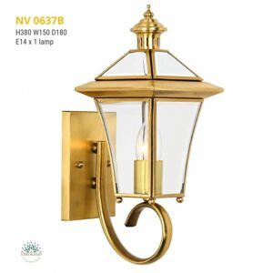 Đèn vách gắn tường đồng trang trí NV 0637B