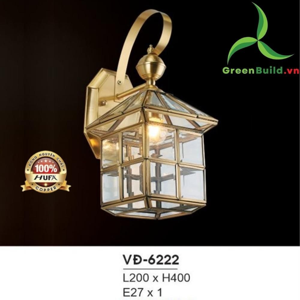 Đèn vách led trang trí ngoài trời VĐ 6222