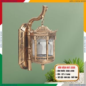 Đèn vách ngoại thất NVT 335A