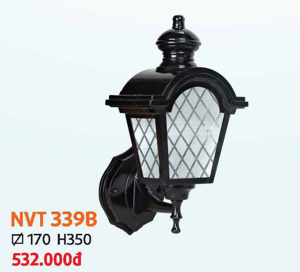 Đèn vách ngoại thất NVT 339B