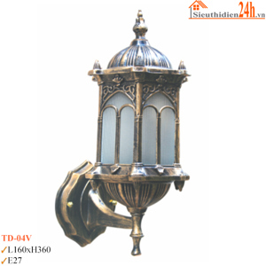 Đèn vách ngoài trời TD-04V