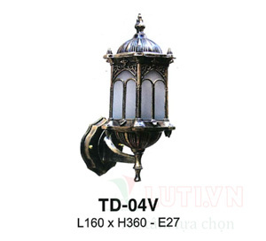 Đèn vách ngoài trời TD-04V