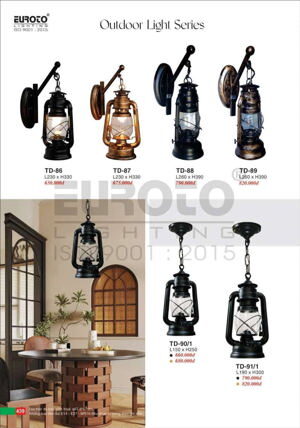 Đèn vách ngoài trời TD-86