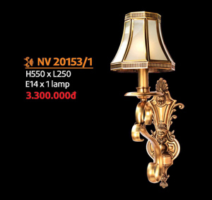 Đèn vách NV 20153/1