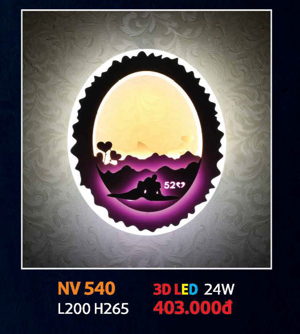 Đèn vách NV 540