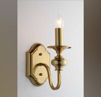 Đèn vách thân nến giả đồng KHT1.1768/1