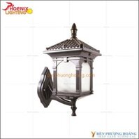 Đèn vách trang trí cột tường đèn phượng hoàng