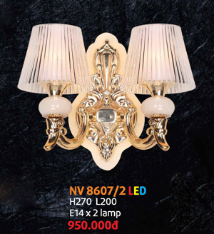 Đèn vách tường NetViet NV 8607/2 Led