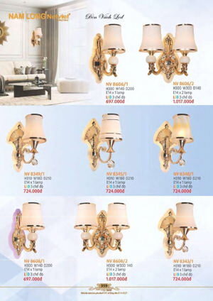 Đèn vách tường NetViet NV 8608/1 Led