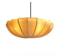 Đèn vải lá sen thả trần trang trí nhà hàng, khách sạn DV041
