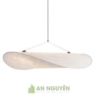 Đèn Vải: Mẫu đèn vải lá sen thả chùm cho sảnh khách sạn, showroom