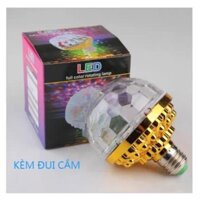 Đèn vũ trường KÈM ĐUI CẮM đèn nhấp nháy 7 màu nhấp nháy đèn sân khấu