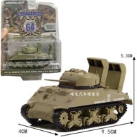 Đèn xanh 1 / 64 Hợp kim Mô hình quân sự 1944 Sherman Tank M4 với thiết bị lội nước Sherman Tank