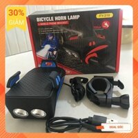 Đèn xe đạp đa năng,cổng sạc usb, đèn liền cò, cao cấp