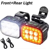 Đèn Xe Đạp Đèn Trước USB Sạc T6 LED 1100mAh Đèn Xe Đạp Chống Nước Đèn Pha Xe Đạp Phụ Kiện