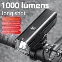 Đèn Xe Đạp ROCKBROS 2023 Đèn Pha Treo Tay Lái Xe Đạp Sạc USB 1000/1500 Lumen IPX6 Dành Cho Xe Đạp Road/MTB