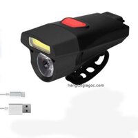 Đèn xe đạp siêu sáng cao cấp, pin Lithium, sạc USB – DX03