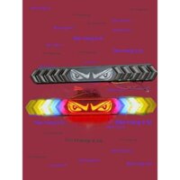 Đèn xi nhan cản sau 12v 24v siêu mắt led xi nhan báo phanh nhựa cao cấp chống nước lắp cho xe ô tô