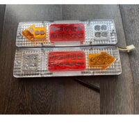 Đèn xi nhan hậu mũi tên led 3 bóng - đèn hậu 12v, xi nhan sau 12v cho các loại xe- Giá tính cho 1 đôi