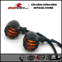 Đèn xi nhan lưới Motowolf độ cafe racer tracker