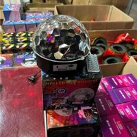 Đèn xoay 7 màu trang trang trí có usb ( Chuyên sĩ lẻ)