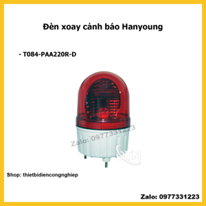 Đèn xoay cảnh báo Hanyoung T084-PAA220R-D