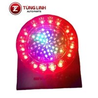 Đèn xoay cảnh báo SD6005- kèm video test nháy 7 màu 24v cho ô tô xe tải hàng loại 1