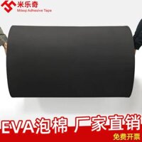 Đen xốp bọt với mật độ cao vật liệu đóng gói các tấm xốp gắn đúc EVA lót của bộ đệm âm thanh tùy chỉnh xốp đạo cụ tai nạn đệm tấm đóng dấu niêm phong